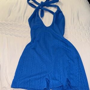 Blue romper